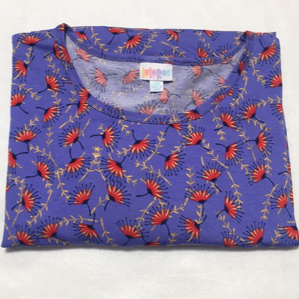 NWT LuLaRoe 2XL Irma Tunic Floral